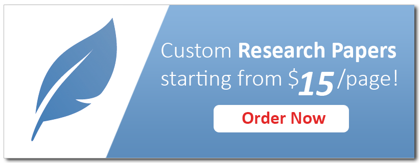 Get Custom Research Paper on Any Topic